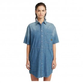 рокля,дамски,поли,и,рокли,g,star,relaxed,drawcord,short,sleeve,dress