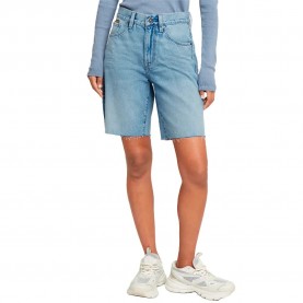 къси,панталони,дамски,панталони,g,star,viktoria,bermuda,raw,edge,denim,shorts,blue