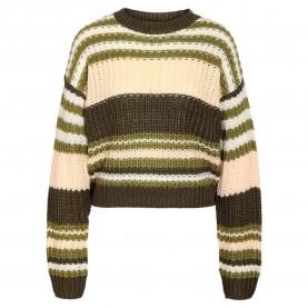 блуза,дамски,пуловери,дамски,плетени,дрехи,noisy,may,charlie,sweater,kalamata,green,moss,oatmeal,eggnog,(green)