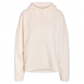 блуза,дамски,блузи,noisy,may,cozy,half,zip,sweatshirt,beige,(eggnog)