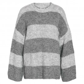 блуза,дамски,пуловери,дамски,плетени,дрехи,noisy,may,sutton,oversized,sweater,grey