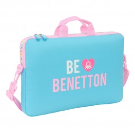 всички,чанти,safta,15.6´´,benetton,unique,laptop,bag,multicolor,(blue)