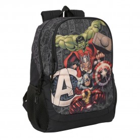 раница,раници,safta,612579665,avengers,vendetta,23l,27x33x10,cm,backpack,multicolor,(black)