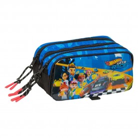 канцеларски,принадлежности,safta,big,triple,hot,wheels,let´s,race,pencil,case,blue,(multicolor)