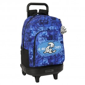 раница,раници,safta,compact,el,niño,roller,wheeled,backpack,multicolor,(blue)