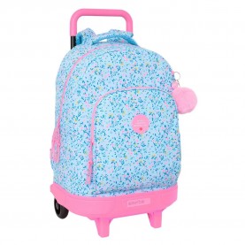 раница,раници,safta,compact,vmb,paraíso,wheeled,backpack,multicolor,(blue)