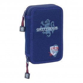 канцеларски,принадлежности,safta,double,filled,harry,potter,captain,pencil,case,28,pieces,blue,(multicolor)