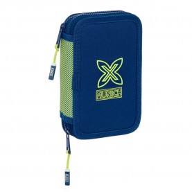 канцеларски,принадлежности,safta,double,filled,munich,north,pencil,case,28,pieces,blue,(multicolor)