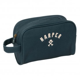 канцеларски,принадлежности,safta,harper,&,neyer,pencil,case,blue,(multicolor)