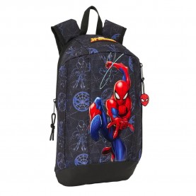 раница,раници,safta,612543821,mini,spider,man,attack,8.50l,27x33x10,cm,backpack,multicolor,(black)