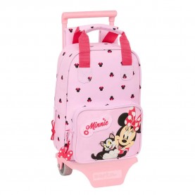 раница,раници,safta,mini,with,wheels,minnie,mouse,naive,wheeled,backpack,multicolor,(pink)
