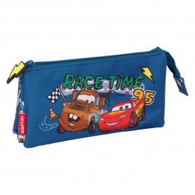ученически,принадлежности,safta,triple,cars,racing,pencil,case,multicolor