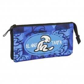 канцеларски,принадлежности,safta,triple,el,niño,roller,pencil,case,blue,(multicolor)