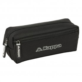 канцеларски,принадлежности,safta,triple,with,20,cm,elastic,band,kappa,dark,pencil,case,black,(multicolor)