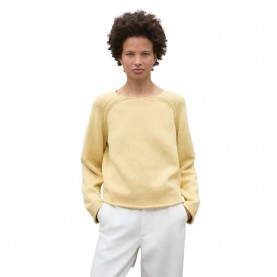блуза,дамски,пуловери,дамски,плетени,дрехи,ecoalf,alamo,sweater,yellow