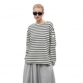 блуза,дамски,блузи,ecoalf,sailor,sweatshirt,white