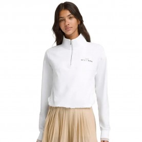блуза,дамски,блузи,wilson,davenport,half,zip,sweatshirt,bright,white,(white)