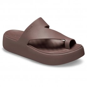 джапанки,дамски,сандали,и,чехли,crocs,getaway,platform,toe,loop,flip,flops,truffle,(brown)