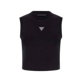 тениска,дамски,тениски,guess,alexia,sleeveless,t,shirt,black