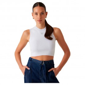 тениска,дамски,тениски,guess,alexia,sleeveless,t,shirt,white,(pure,white)