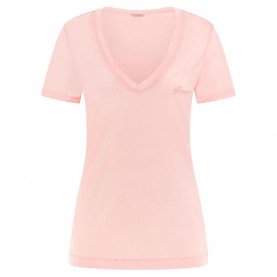 тениска,дамски,тениски,guess,vn,light,basic,short,sleeve,t,shirt,pink,pearl,(pink)