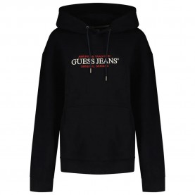 суичър,мъжки,пуловери,guess,jeans,gj,reg,america,trad,hoodie,black,(daring,ocean)