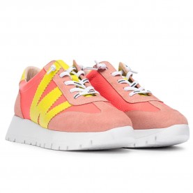 маратонки,дамски,маратонки,wonders,trend,v,trainers,orange,pink,(comb.,coral,cybe)