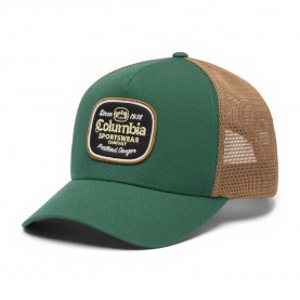 шапка,всички,шапки,columbia,road,ready™,trucker,cap,rain,forest,delta,beer,label,woven,(green)