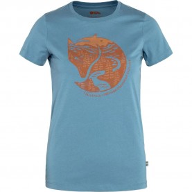 тениска,дамски,тениски,fjällräven,arctic,fox,short,sleeve,t,shirt,blue,(dawn,blue)