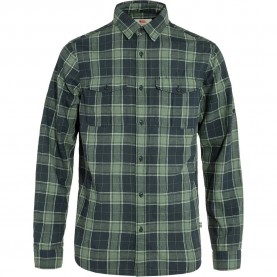 риза,с,дълъг,ръкав,мъжки,ризи,fjällräven,Övik,travel,long,sleeve,shirt,green,(dark,navy,patina,green)