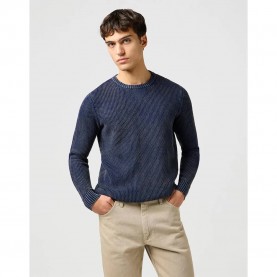 блуза,мъжки,пуловери,wrangler,112364288,sweater,blue