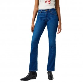 дънки,дамски,панталони,wrangler,bootcut,jeans,heavenly,blue,(blue)