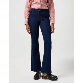 дънки,дамски,панталони,wrangler,fierce,flare,jeans,twilight,tide,(blue)
