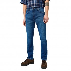 дънки,мъжки,панталони,wrangler,larston,jeans,dandelion,summer,(blue)
