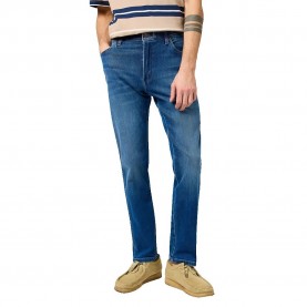 дънки,мъжки,панталони,wrangler,river,jeans,outlaw,(blue)