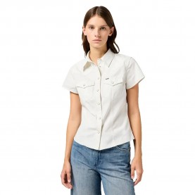 риза,с,къс,ръкав,дамски,блузи,дамски,ризи,wrangler,shrunken,short,sleeve,shirt,white,(vintage,white)