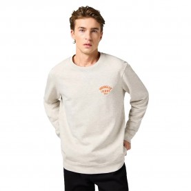 блуза,мъжки,пуловери,wrangler,small,logo,sweatshirt,oat,melee,(white)