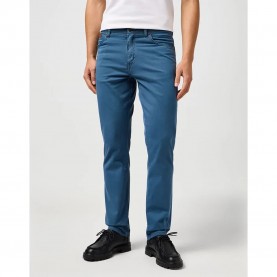 Панталони Wrangler Texas Slim pants - Blue (Dark Dusty Blue) панталони,мъжки,панталони,wrangler,texas,slim,pants,blue,(dark,dusty,blue)