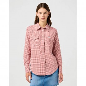 риза,с,дълъг,ръкав,дамски,блузи,дамски,ризи,wrangler,western,long,sleeve,shirt,pink,(nantucket)
