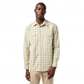риза,с,дълъг,ръкав,мъжки,ризи,wrangler,western,long,sleeve,shirt,tea,(beige,green)