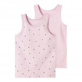тениска,детски,пижами,name,it,hearts,mini,sleeveless,pyjama,t,shirt,2,units,pink,(winsome,orchid)