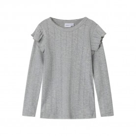 тениска,детски,тениски,name,it,julia,slim,long,sleeve,t,shirt,grey,melange,(grey)