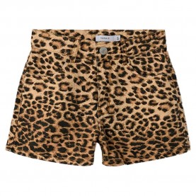 къси,панталони,детски,панталони,name,it,rose,4444,high,waist,denim,shorts,brown,(silver,mink,leopard)