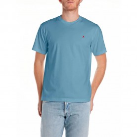 тениска,мъжки,тениски,replay,m3015.000.2660,short,sleeve,t,shirt,grigio,medio,(black)