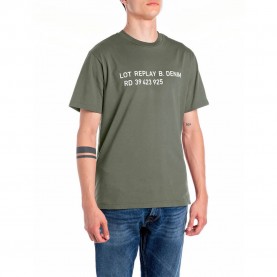 тениска,мъжки,тениски,replay,m3021.000.2660,short,sleeve,t,shirt,green,(sage,green)