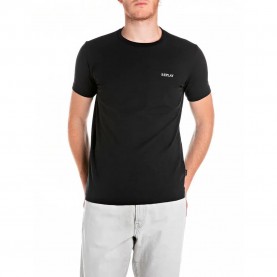 тениска,мъжки,тениски,replay,m3038.000.23352p,short,sleeve,t,shirt,black