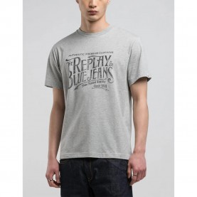 тениска,мъжки,тениски,replay,m3042.000.2660,short,sleeve,t,shirt,light,grey,melange,(grey)