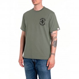 тениска,мъжки,тениски,replay,m3052.000.2660,short,sleeve,t,shirt,green,(sage,green)