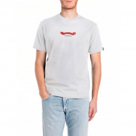 тениска,мъжки,тениски,replay,m3053.000.2660,short,sleeve,t,shirt,natural,white,(white)