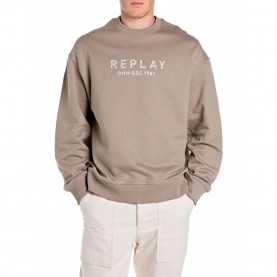 блуза,мъжки,пуловери,replay,m3075.000.23802,sweatshirt,beige